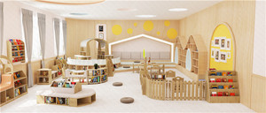 幼兒園閱讀室家具設計